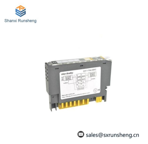 AB 1734-OE4C: 4-Channel Analog Current Output Module for Precision Control Applications