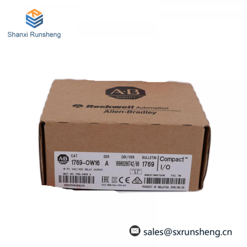 Allen Bradley 1769-OW16 CompactLogix Relay Module, Industrial Control Solutions