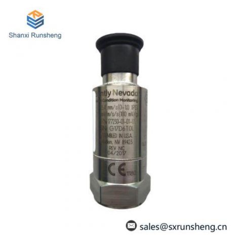 Bently Nevada 177230-00-01-05 Seismic Transmitter, Precision Measurement for Industrial Control Systems