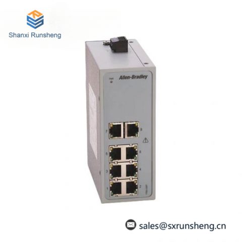 Allen-Bradley 1783-US8T - Unmanaged EtherNet Switch for Industrial Control Systems
