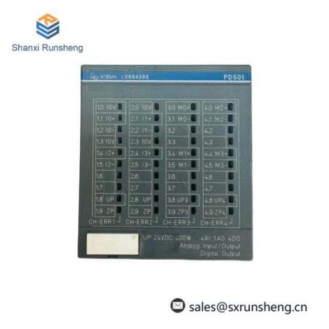 ABB 1SAP260100R3001 PD501-4CH Analog I/O Module, Control & Automation Innovation