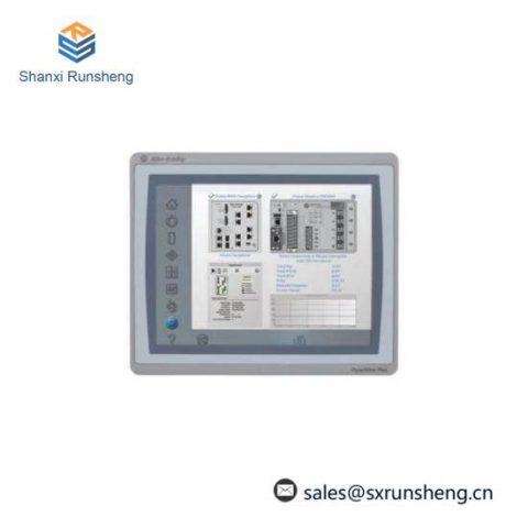 Allen-Bradley 2711P-T10C4D8 HMI Human Machine Interface, Advanced Panel Mount, Control & Monitoring Solution