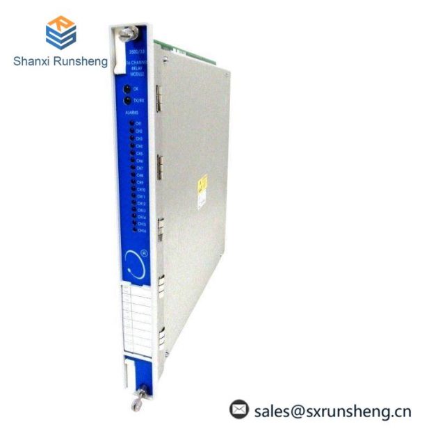 BENTLY NEVADA 3500/33 - 16-Channel Relay Control Module