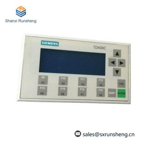 SIEMENS SIMATIC TD400C Operator Panel, 6AV6640-0AA00-0AX1