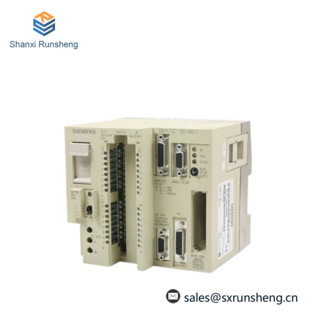 SIEMENS 6ES5095-8ME03: S5-95U Central Unit for Advanced Automation Solutions