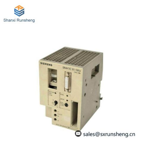 SIEMENS 6ES5100-8MA02 CPU 100: High-Performance Central Processing Unit for Industrial Automation