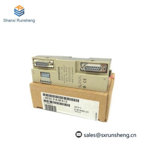 SIEMENS 6ES5316-8FA12: Advanced IM316F Interface Module for Enhanced Control Solutions