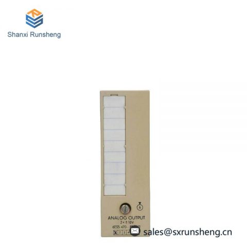 SIEMENS 6ES5470-8MA11 Analog Output Module - Precision Control for Industrial Automation