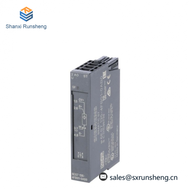 SIEMENS 6ES7135-4FB01-0AB0 DP Electronics Module for Industrial Automation
