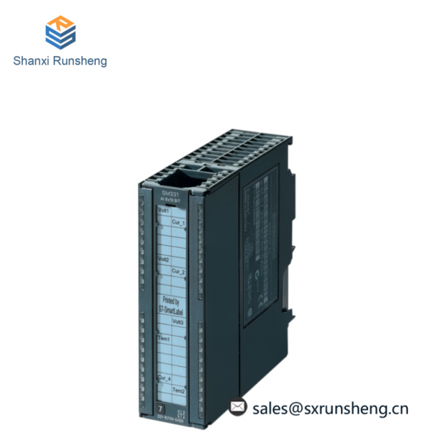 SIEMENS SIMATIC S7-300, Analog Input SM 331, 8-Channel, Optically Isolated