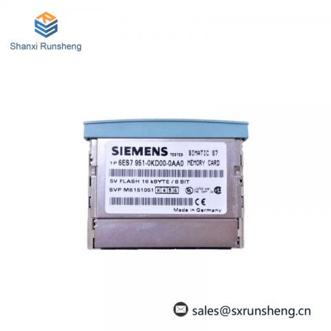 SIEMENS 6ES7951-0KD00-0AA0: Advanced S7 Memory Card for Industrial Automation