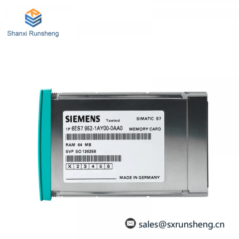 SIMENS S7, 6ES7952-0KF00-0AA0 Memory Card - Industrial Control Module