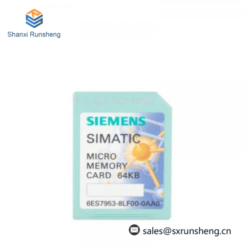 SIEMENS 6ES7953-8LF00-0AA0 - Micro Memory Card for Industrial Control, PLC Systems