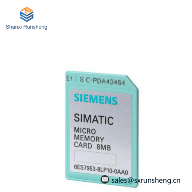 SIEMENS S7 Micro Memory Card 6ES7953-8LL20-0AA0, for Automation & Control