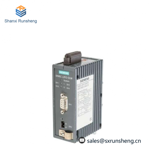 SIEMENS 6GK1 502-3AA10 Optical Link Module - Industrial Communication Solutions