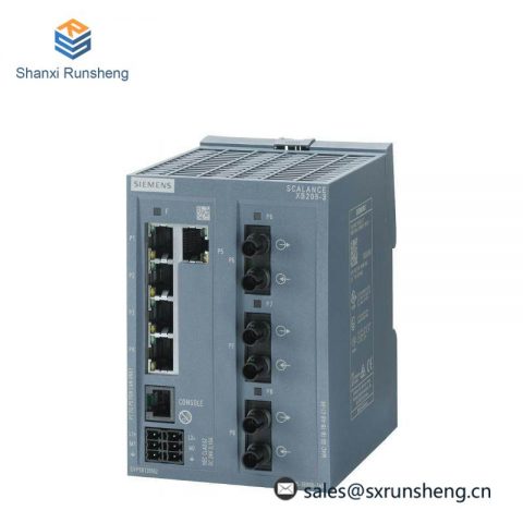 SIEMENS SCALANCE X204-2 Redundant Power Supply Switch, Essential for Seamless Factory Networks