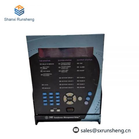 GE 745-W2-P5-G5-HI-A-L-R-E-H Transformer Management Relay: Advanced Protection for Your Power Systems