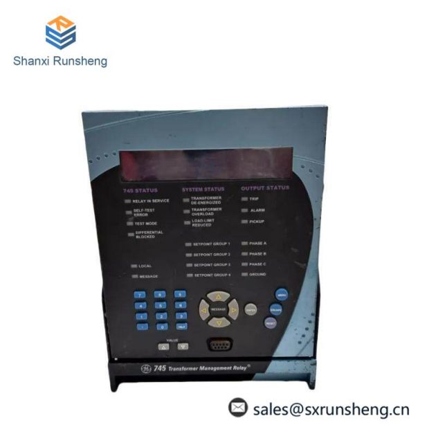 GE 745-W2-P5-G5-HI-A-L-R-E-H Transformer Management Relay: Advanced Protection for Your Power Systems