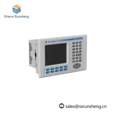 Allen-Bradley 2711P-B6C20D PanelView Plus Compact Terminal, 7-inch Color Display, Ethernet, RS-232, Modular Communication Interface, DC Power Supply