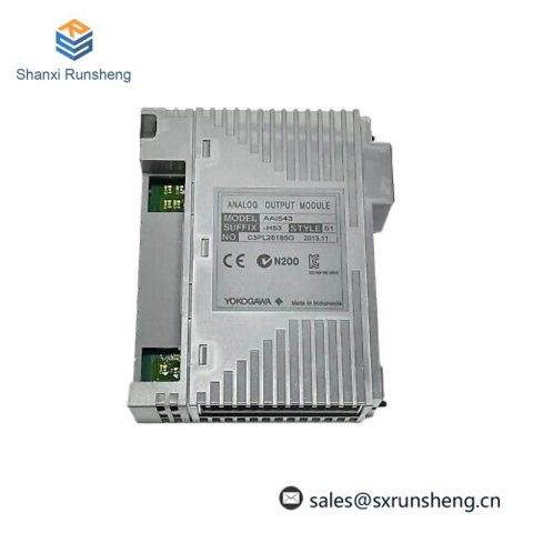 Yokogawa AAI543-H53 S1 Analog Input Module - High Precision Data Acquisition Solution