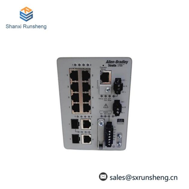 ABB AB 1783-BMS10CGP Fast Ethernet Ports, High Speed Network Module
