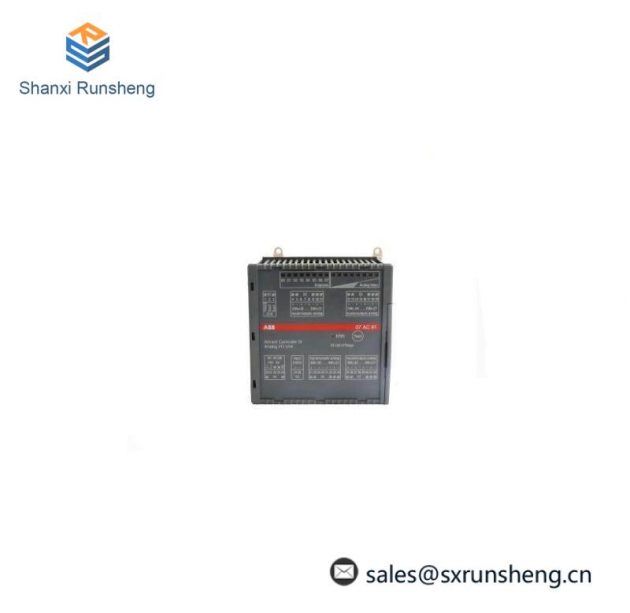 ABB 07AC91 12 GJR5252300R0101 ANALOG I/O UNIT - Precision Control for Industrial Automation