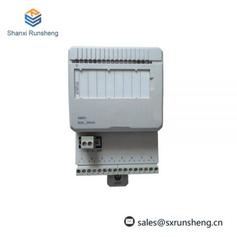 ABB 3BSE020512R1 AI801: 8-Channel Analog Input Unit for Precision Control