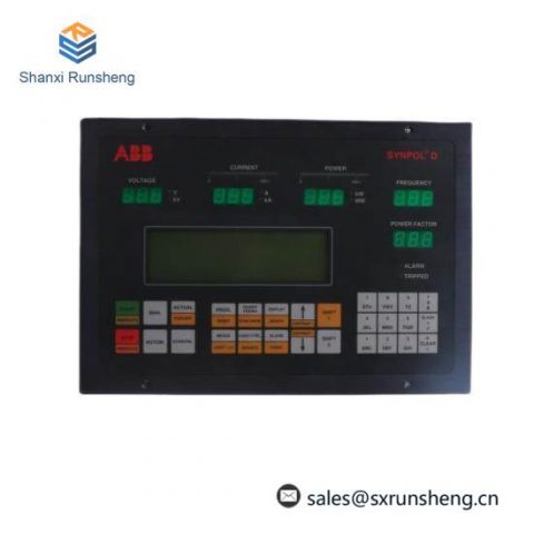 ABB 3DDE300410 CMA 130: Advanced Display Front Panel for Industrial Control Systems