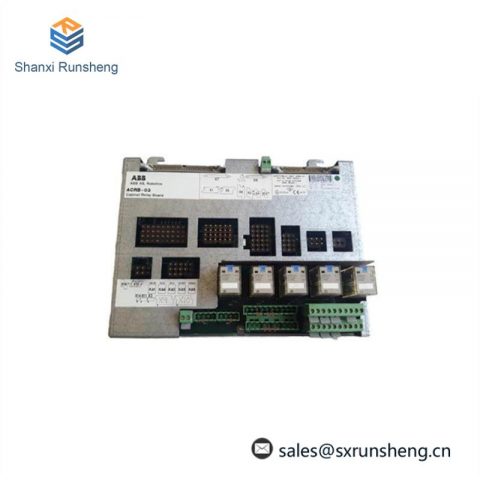 ABB ACRB-033HNE08250-1 Safety Cabinet Relay Board