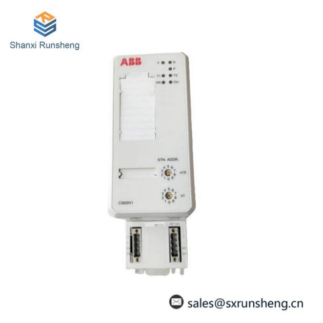 ABB CI820V1 3BSE025255R1 Power Supply Module, High-Performance PLC Component