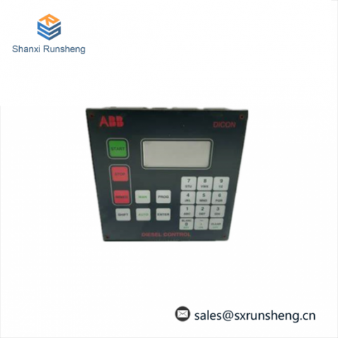 ABB CMA112 Diesel Control Display Panel