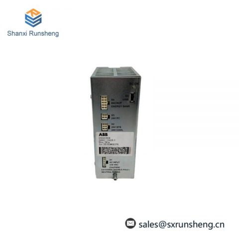 ABB DSQC604/3HAC12928-1 Power Supply Module, Precision Engineering for Industrial Control Systems
