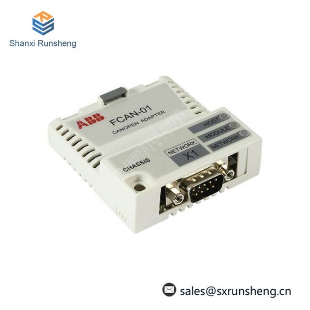 ABB FCAN-01 Adapter: Advanced CAN Bus Interface for Industrial Automation, 200 characters or less