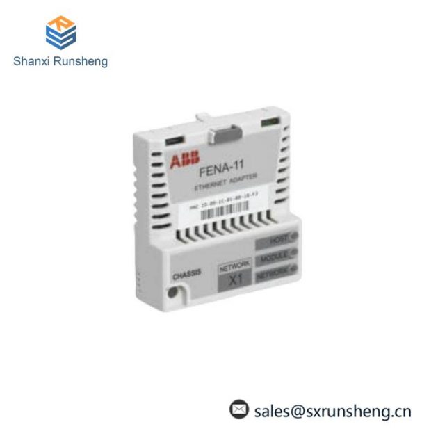 ABB FENA-11 EtherNet Bus Adapter, Industrial Control System Module