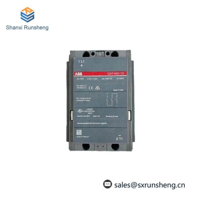 ABB GAF 460-10-11 DC Contactor - Reliable Control for Industrial Applications