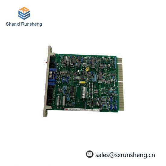 abb_hier460262-r2_un0810b-p_regulator_module.jpg ABB HIER460262-R2 UN0810B-P: Precision Control Module for Industrial Automation