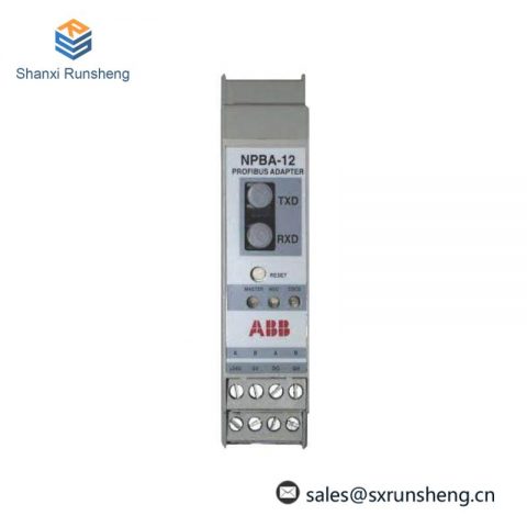 ABB NPBA-12 Communication Module: High-Performance Industrial Network Interface