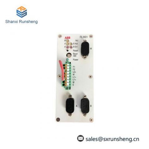 ABB RLM01 PLC Redundancy Link Module, Control Unit