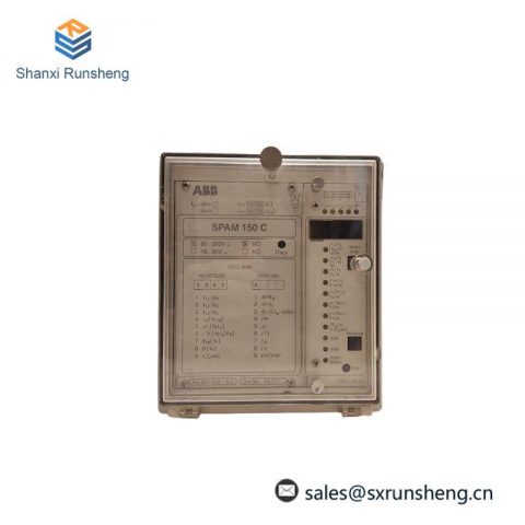ABB SPAM-150C Motor Protection Relay, Advanced Industrial Safety Solution