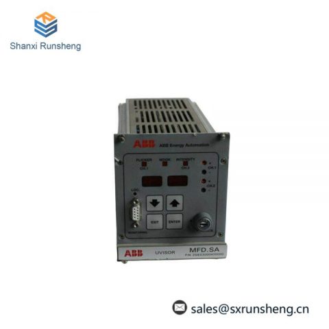 ABB UVISOR MFD.SA ZSIE53000400000 - Flame Controller for Industrial Applications