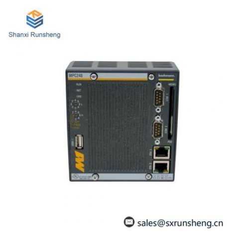 BACHMANN MPC240: Industrial PLC Module for Advanced Automation Solutions