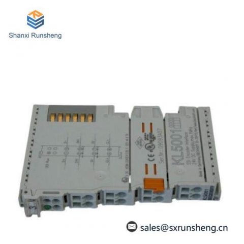 Beckhoff KL5001 Bus Terminal - 1-Channel Encoder Interface, for Precision Motion Control & Safety Applications