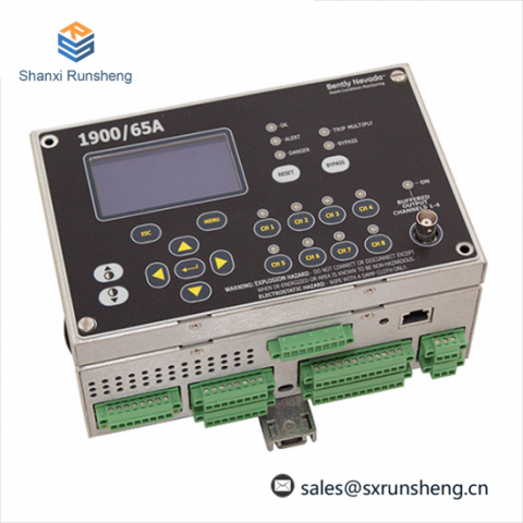 Bently Nevada 1900/65A - 172323-01: Comprehensive Equipment Monitoring Solution