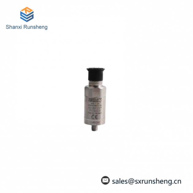 Bently Nevada 330500-00-00 Velomitor Piezo-Velocity Sensor, Precision Monitoring for Rotating Machinery