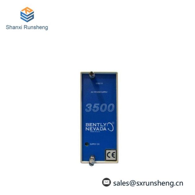 Bently Nevada 3500/15-05-00 Power Supply - Reliable and Efficient Factory Automation Solution