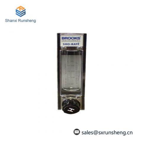 Brooks Instruments Sho-Rate 1350EEB9CFF1A Glass Tube VA Flow Meter, Advanced Industrial Measurement Solution