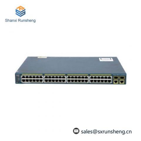 Cisco WS-C2960-48PST-S Managed Switch, PoE+, Industrial Control