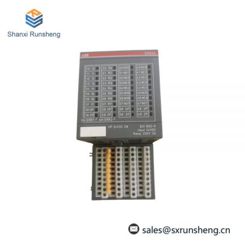 ABB DX522 - Digital I/O Module, 8DI, PLC Accessories