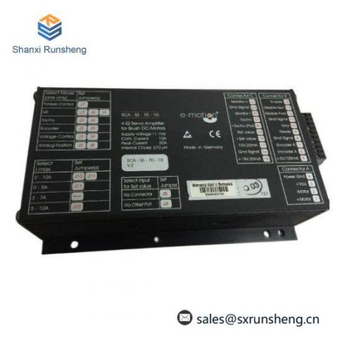 E-motion SCA-SS-70-10 Servodrive - Precision Control for Industrial Automation
