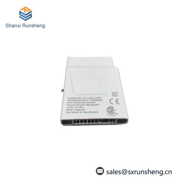 Emerson 12P4627X082: Discrete Output Module for High-Side Control, 24V Power Supply